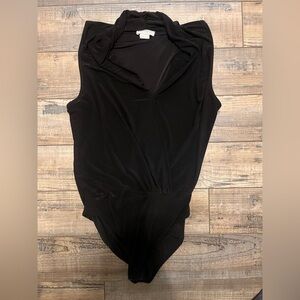 Body Central Classic Black Bodysuit